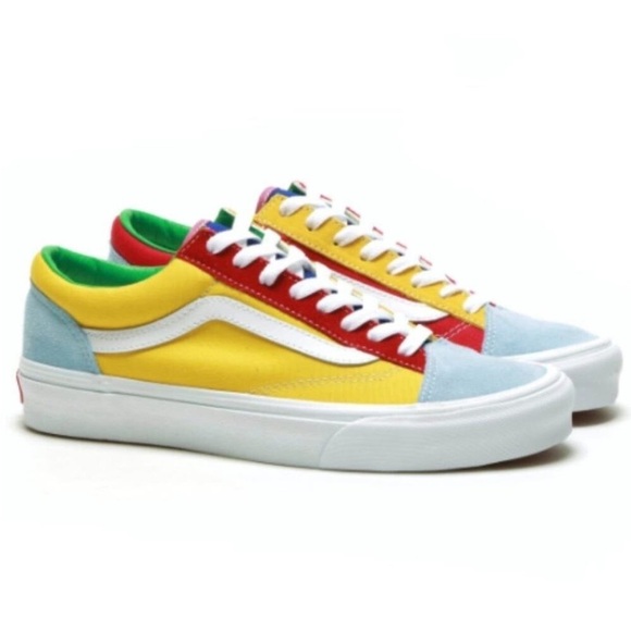 Vans Shoes - NWT VANS STYLE 36 Sunshine Multi Color Sneakers Womens 6.5 mens 5